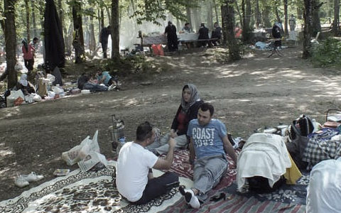 Common Ground : utilisation pour les loisirs dans la Forêt de Belgrade au nord-ouest d'Istanbul.