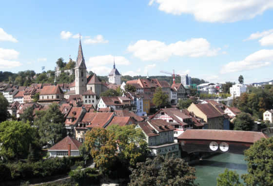 Paysage urbain de Baden. Copyright: zvg