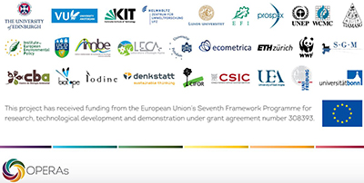 Grêt-Regamey: OPERAs – Operatives Potential von Forschungsanwendungen bei Ökosystemen (Operational Potential of Ecosystem Research Applications)