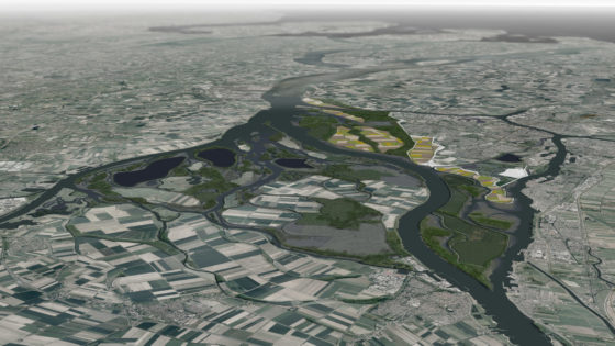 NL12: Rising Waters, Shifting Lands: The design of a changing Landscape for the island of Dordrecht in the Rhine Meuse Delta of Holland