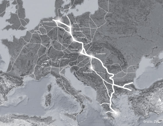 Scholl: Spatial and Transport Development in European Corridors: Example Corridor 22, Hamburg-Athens