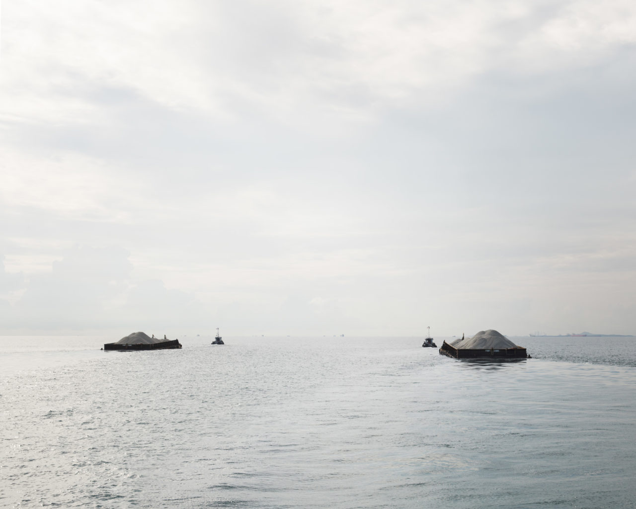 Image: Bas Princen, Straits (sand trade), 2013. 