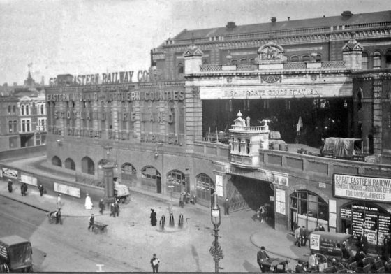 Simon Kretz: On Planning: Der Bahnhof Bishopsgate um 1850