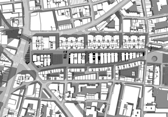 Simon Kretz: On Planning: Historische Struktur als Ausgangslage, Situationsplan