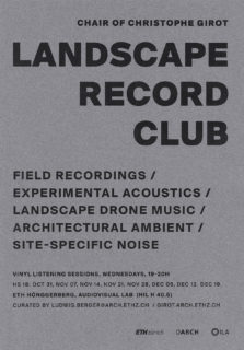 LANDSCAPE RECORD CLUB Girot