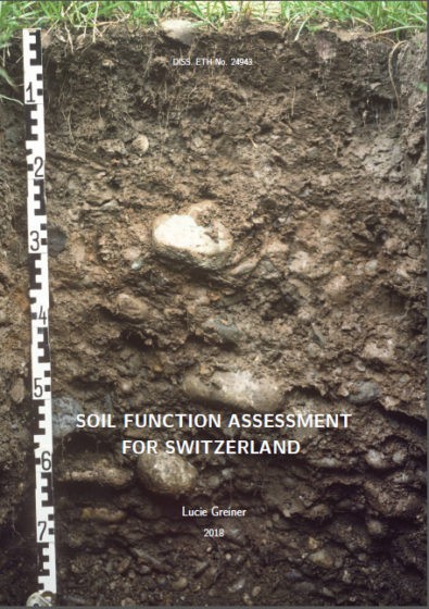 Lucie Greiner: Soil function assessment for Switzerland