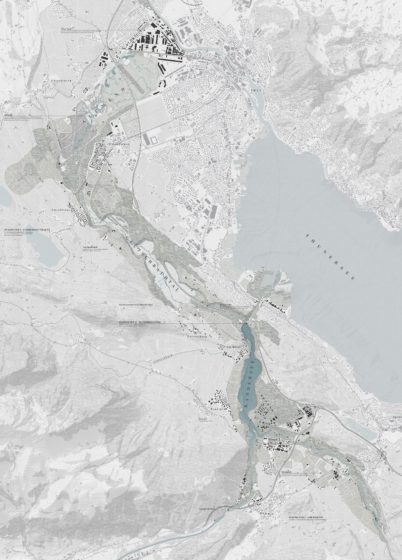 Syntheseplan Kanderwasser. © Professur Marcel Meili, ETH Zürich