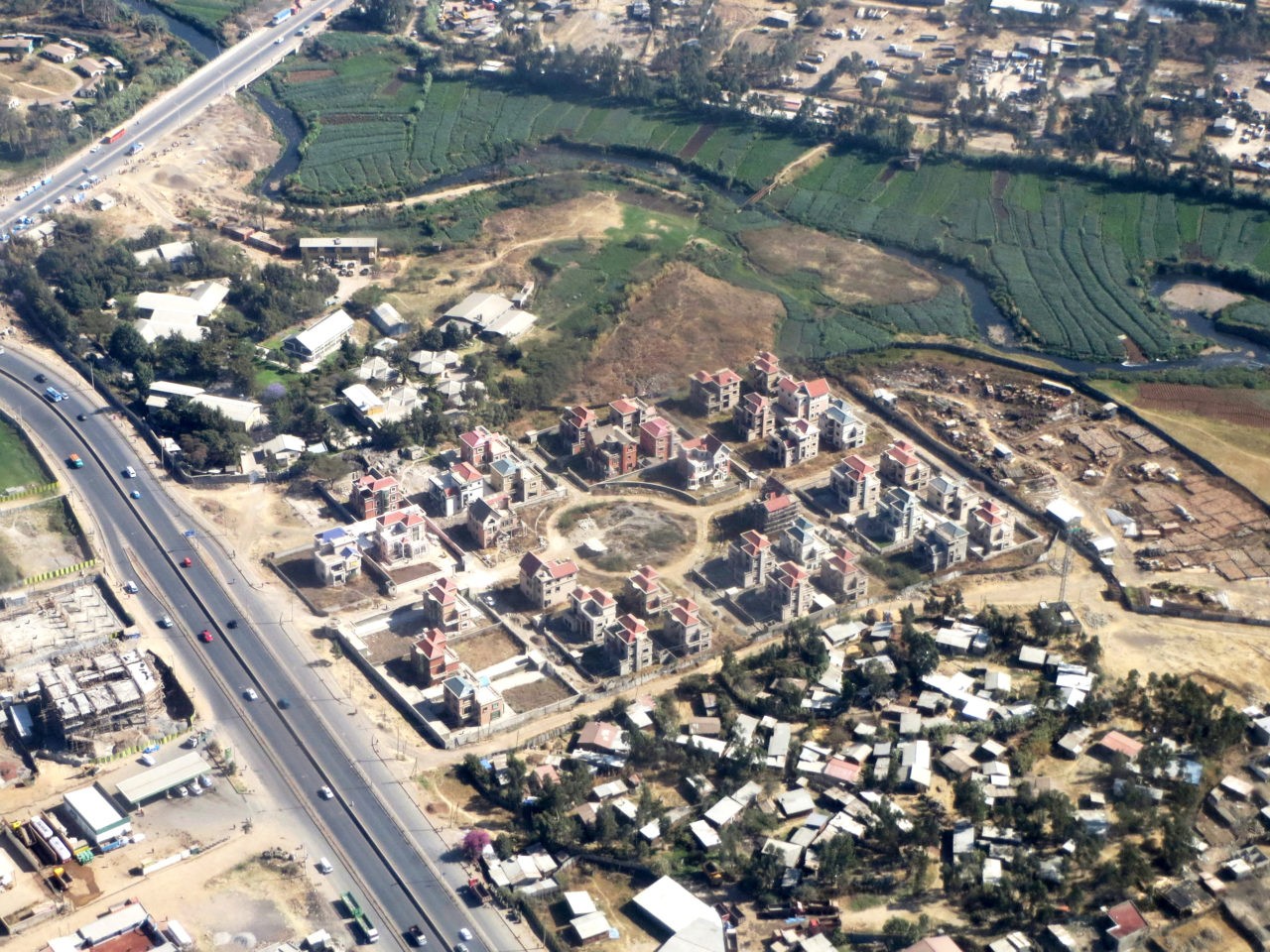 Urban and Rural Transformations, Addis Ababa, 2016. © Sascha Delz, ETH Zürich.