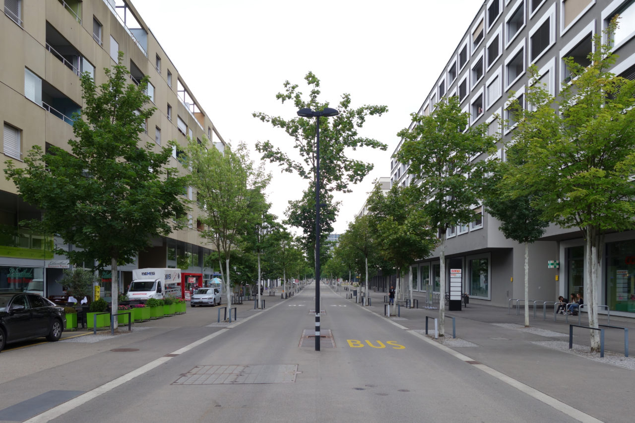 Quartier Glattpark, Opfikon, 2018. Foto: Caroline Ting