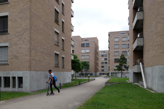 Quartier Glattpark, Opfikon, 2018. Foto: Caroline Ting