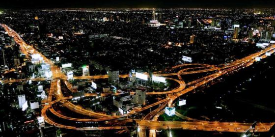 Makkasan interchange, Bangkok (CC0 1.0 by M. Fischer via Wikimedia Commons)