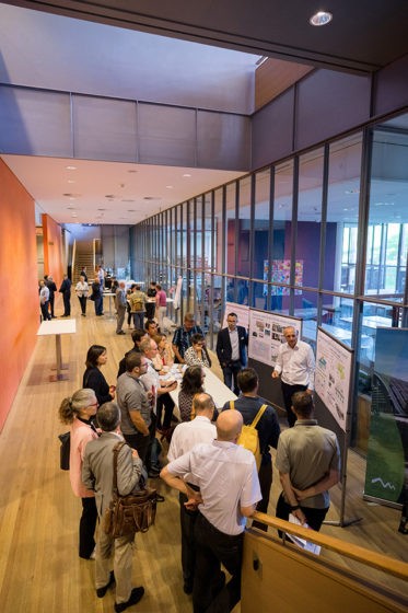 Einblick in eine Open Session, 1. Mobilitaetskonferenz im Zentrum Paul Klee in Bern. (Manuel Lopez)