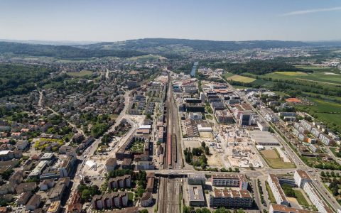 Transformation der Stadtlandschaft in Schlieren © Timon Furrer