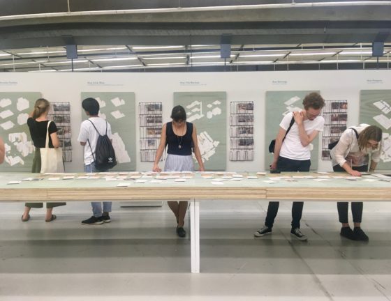 ETH Zurich and FAUUSP students at the 12th International Architecture Biennale of São Paulo. © Irina Davidovici