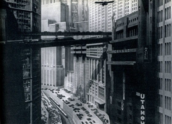 Figure 2 – The future in the past 2: Transport corridors in the future city of Metropolis, from the film Metropolis (1927). Source: https://www.filmaffinity.com/ie/movieimage.php?imageId=380195898