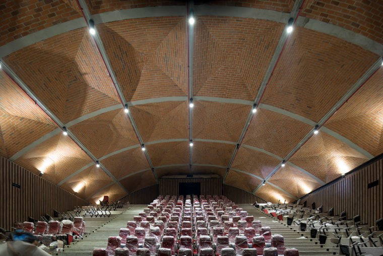 Auditorium for 500 people © Alejandro Arango and Luis Bernardo Cano