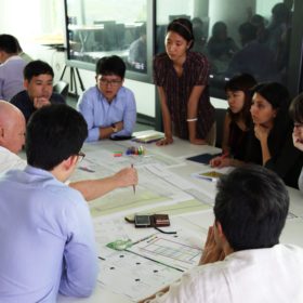 Collectively defining a ‘preferred future’ and investigating how AVs can support it. Workshop with stakeholders from government, academia and industry in Singapore, as a part of an empirical study conducted over 3 years at Singapore ETH Centre, CREATE