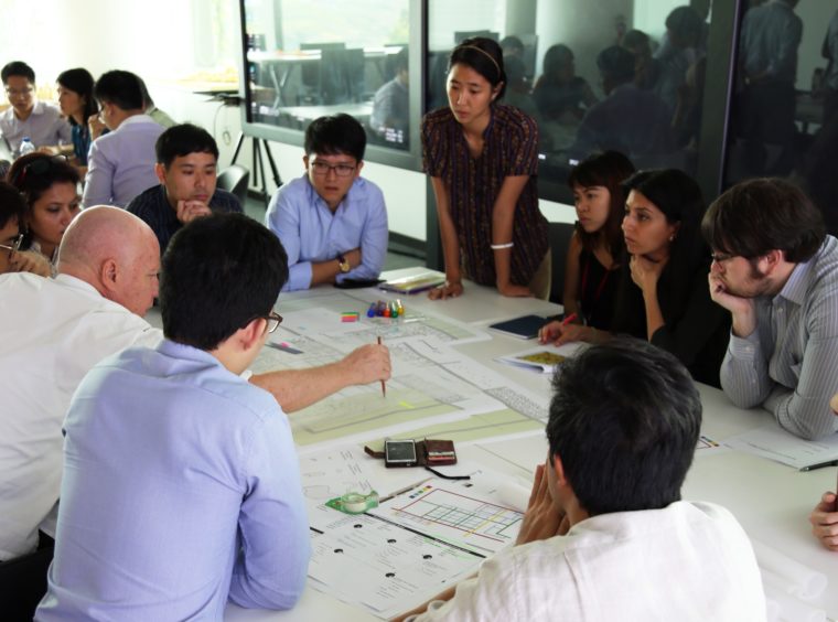 Collectively defining a ‘preferred future’ and investigating how AVs can support it. Workshop with stakeholders from government, academia and industry in Singapore, as a part of an empirical study conducted over 3 years at Singapore ETH Centre, CREATE