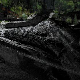 Topographic survey in Bondo, Switzerland, where a major tectonic event had a large impact on the village. In the scope of the disaster, human vulnerability and a disposition to resist take on a profound significance in the recovery of the landscape. © Chair of Landscape Architecture, Prof. Christophe Girot, ETH Zürich