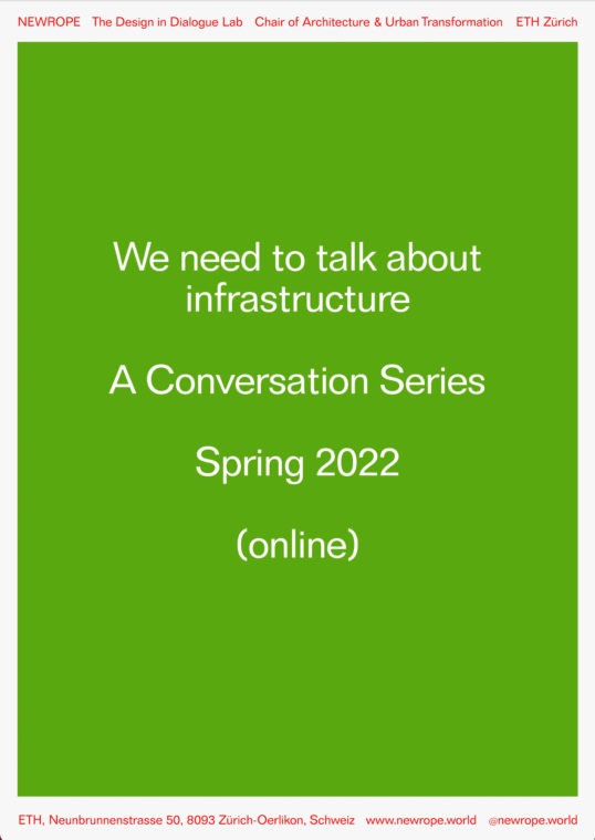 Poster Persyn We need to talk about infrastructure 2022