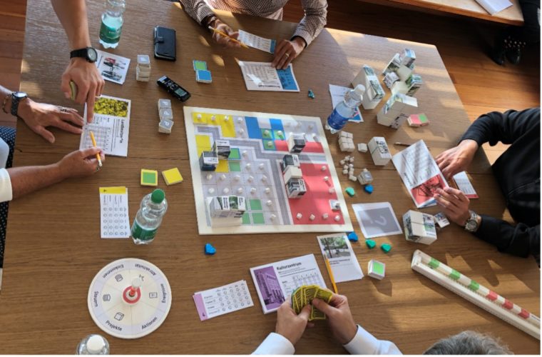 Game session in Hochdorf facilitated by Johann Schuur. Photo: Ralph Sonderegger, ETH Zürich.