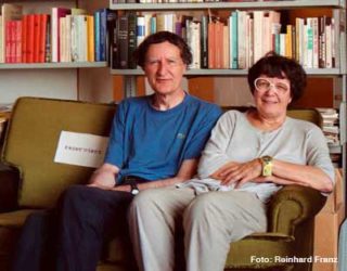 Lucius und Annemarie Burckhardt, 1993. Quelle: https://www.lucius-burckhardt.org/Deutsch/Biografie/Lucius_Burckhardt.html