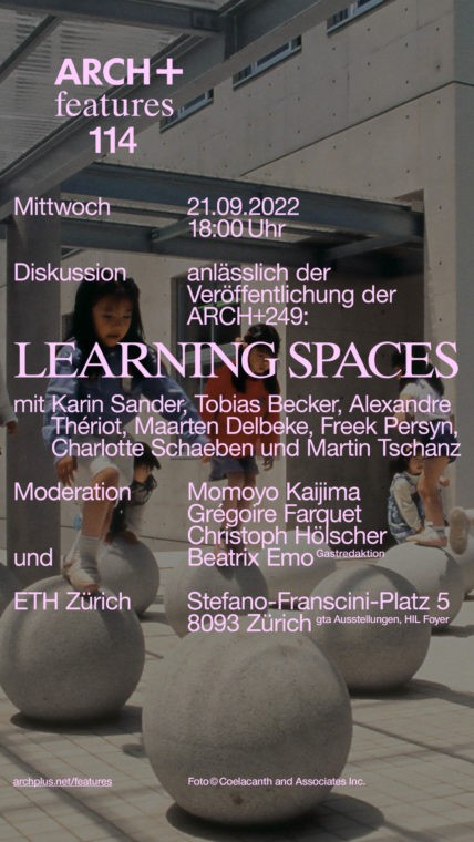 Poster Learning Spaces ARCH+249