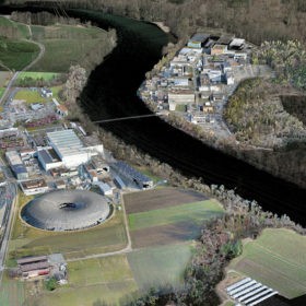 Point cloud model of the Paul Scherrer Institute © Benedikt Kowalewski, ETH Zürich