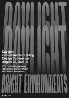 Poster Daylight in Sustainable Building Design Conference