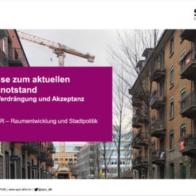 Cover der Publikation: Erkenntnisse zum aktuellen Wohnungsnotstand