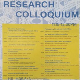 Poster SPUR Research Colloquium