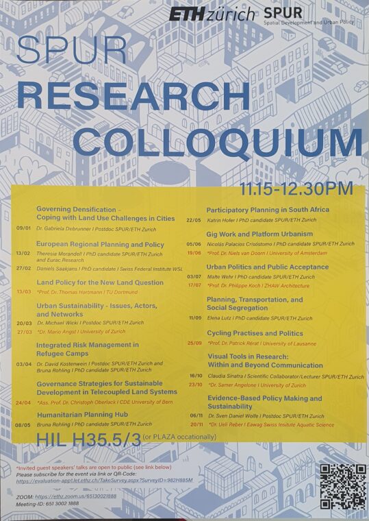 Poster SPUR Research Colloquium