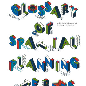Cover of the publication Glossary of Spatial Planning Terms Switzerland