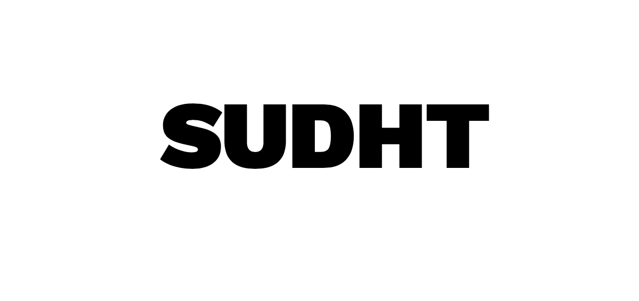 Grossformatige Buchstaben: SUDHT