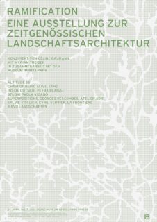 Poster for the exhibition called ramification. all information on the poster is also in the text below.