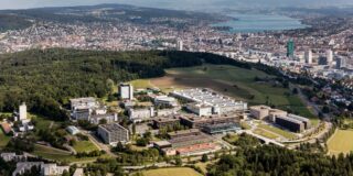 Symbol image: Aerial view of Zurich.
