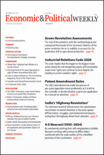 Economic & Political weekly, Vol. 59, Issue No. 52, 28 Dec, 2024.