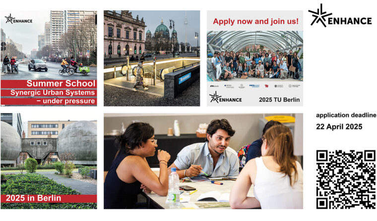 Mehrere Symbolbilder für die Summer School ENHANCE 2025