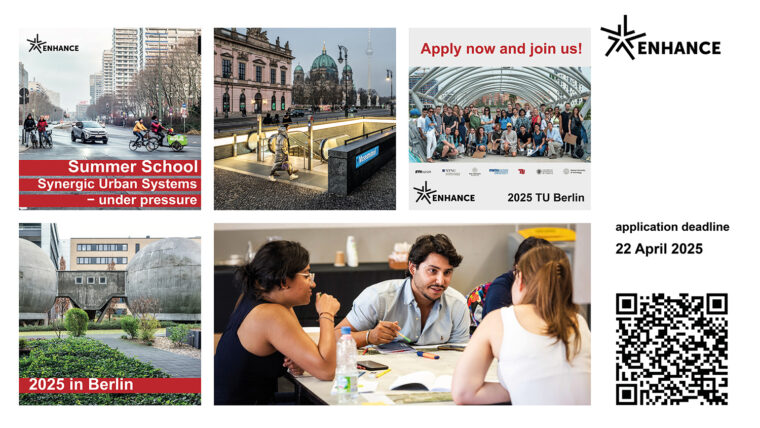 Mehrere Symbolbilder für die Summer School ENHANCE 2025